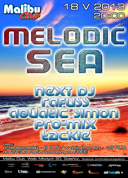 Plakat Melodic Sea